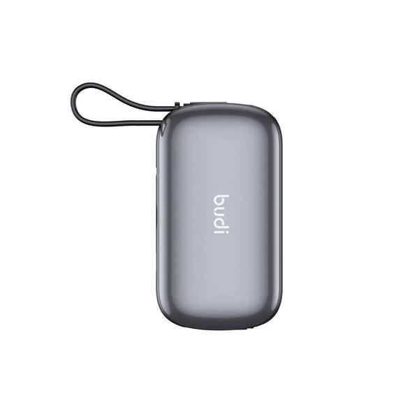 budi - Power Bank with Built-in Cables 10000mAh