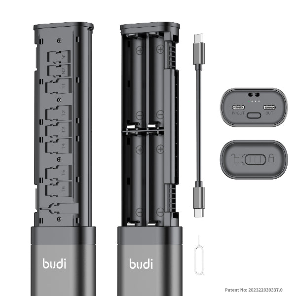 budi Battery Charger & 20w PD Power Bank(18650) batteries – view 4