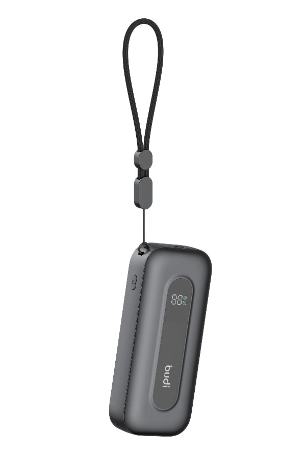 budi 10000mAh Power Bank PD 22.5w Retractable Cable – view 4