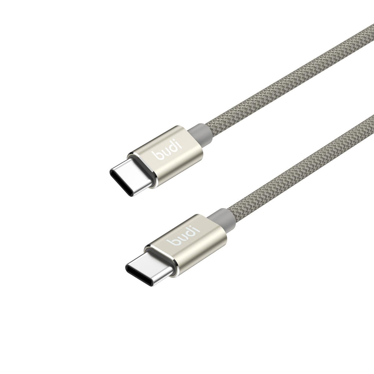 budi PD 65w Type-C Braided Nylon Charging Cable