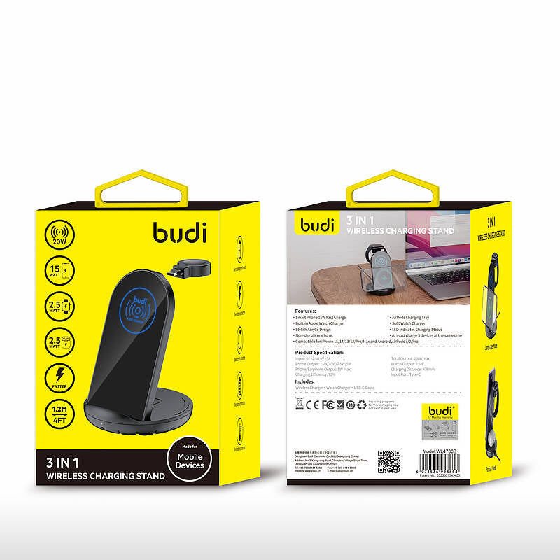 budi 3 in 1 Wireless Stand – view 2