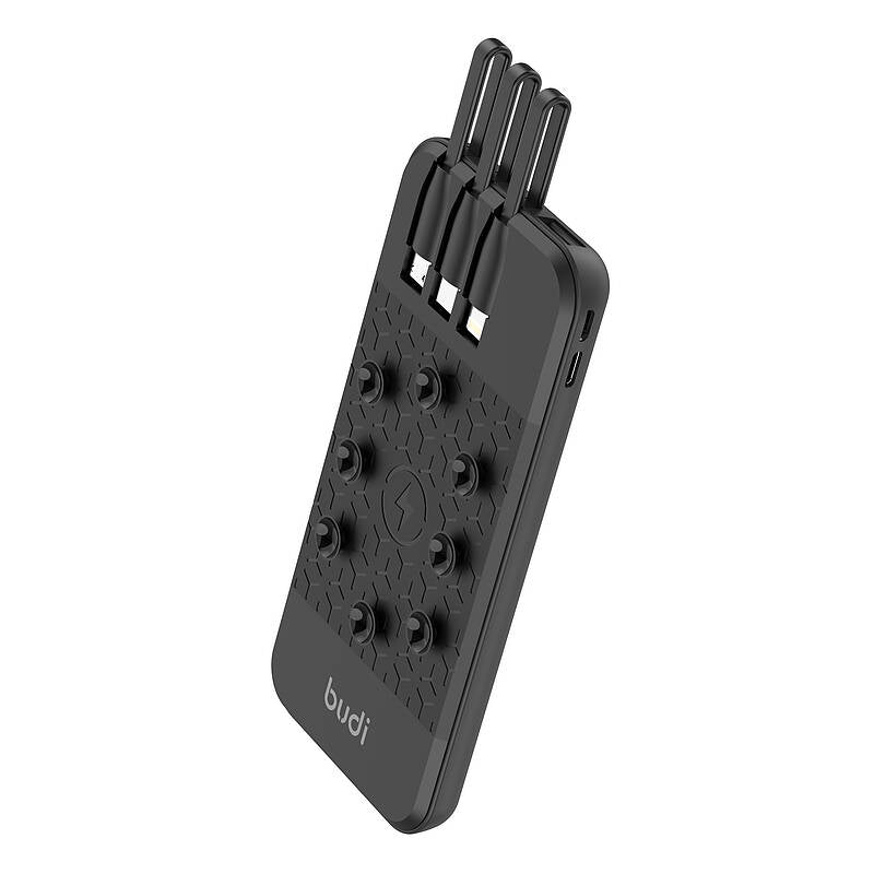 budi Stick Pad Powerbank with Built in Cables – view 2