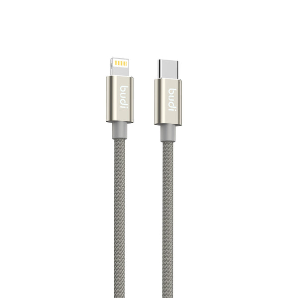 budi - PD 27w Lightning Braided Nylon Charging Cable