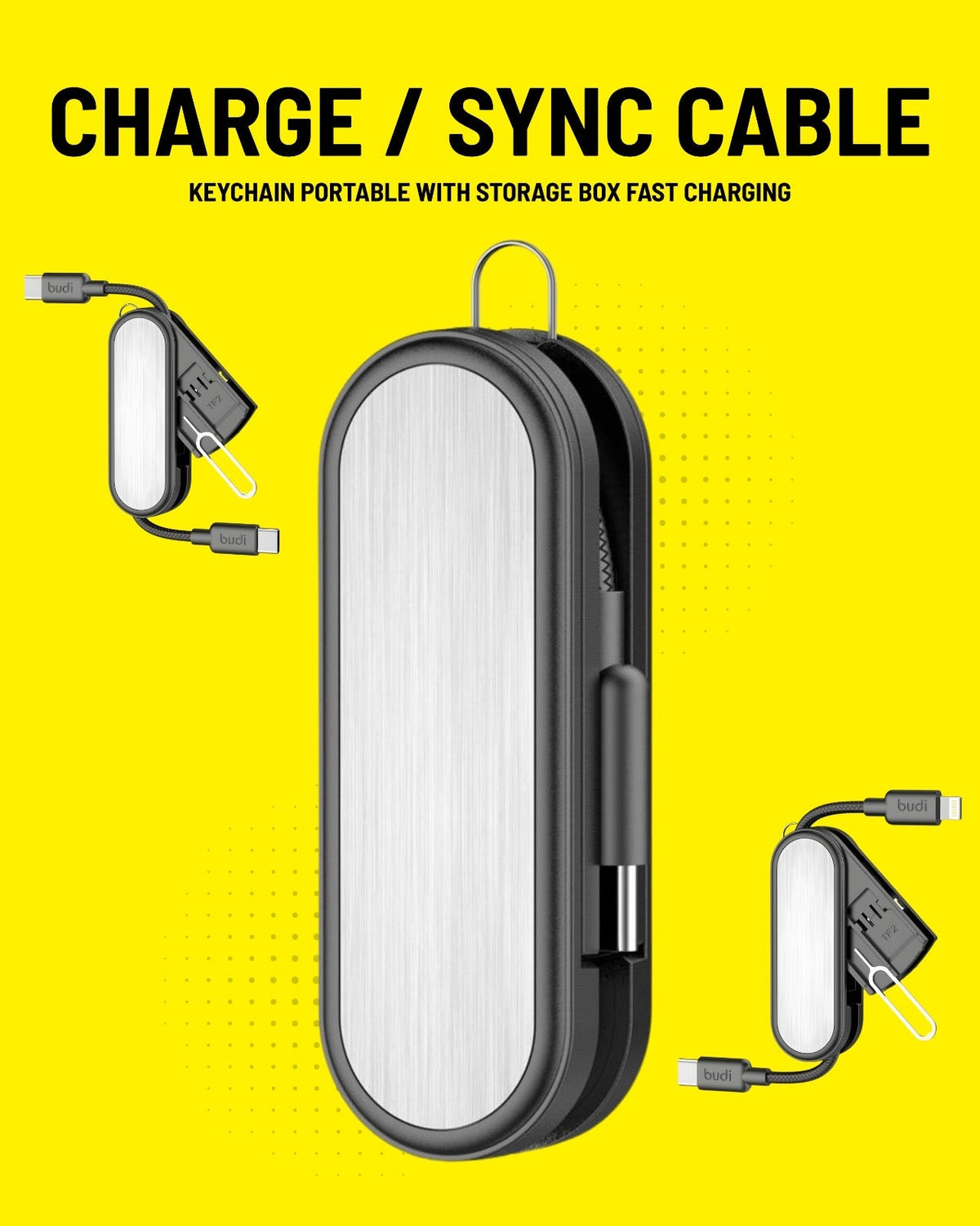 budi Pocket Charge Cable Type-C