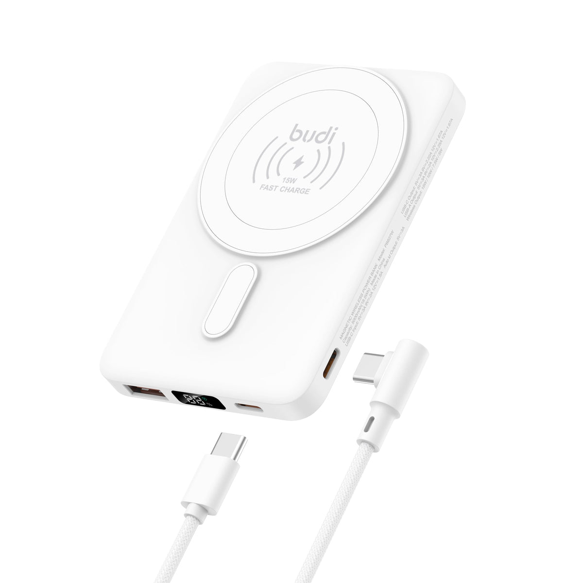 budi Slim Mag-E 5,000 mAh Power Bank – view 2