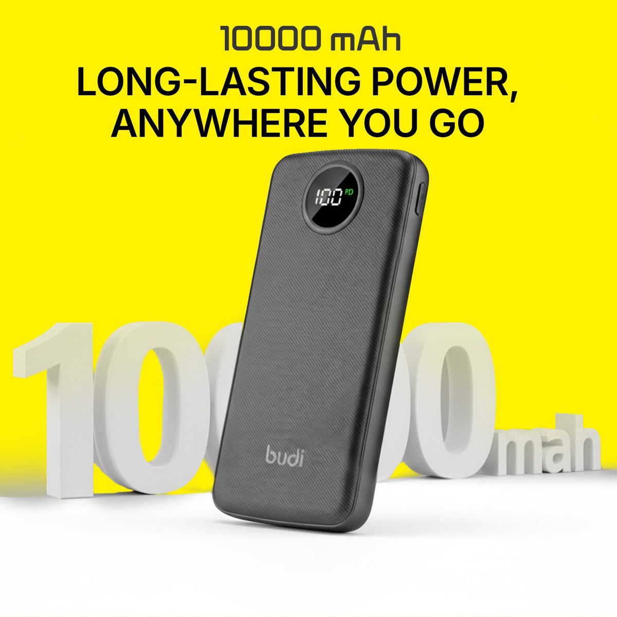 budi Slim 10,000mAh Powerbank
