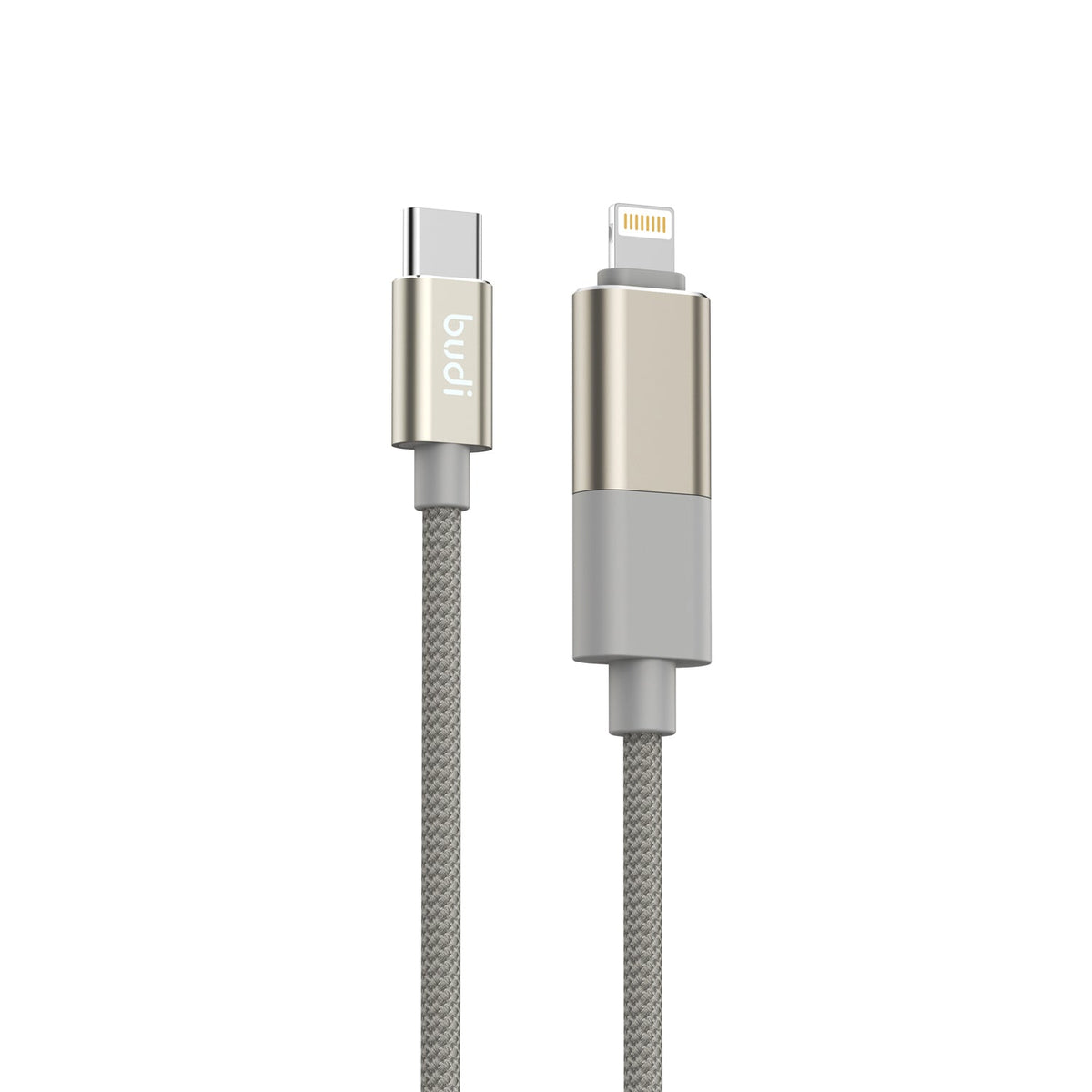 budi PD 2 in 1 Braided Nylon Charging Cable – view 4