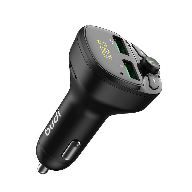 budi Bluetooth FM Transmitter and Dual Fast Car Charger