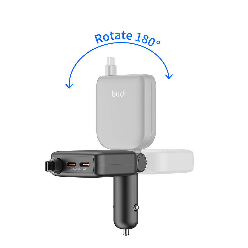 budi Ultra Fast Car Charger – view 5