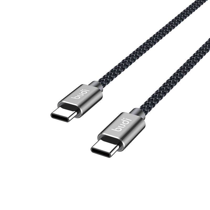 budi Type C to Type C braided Charging Cable