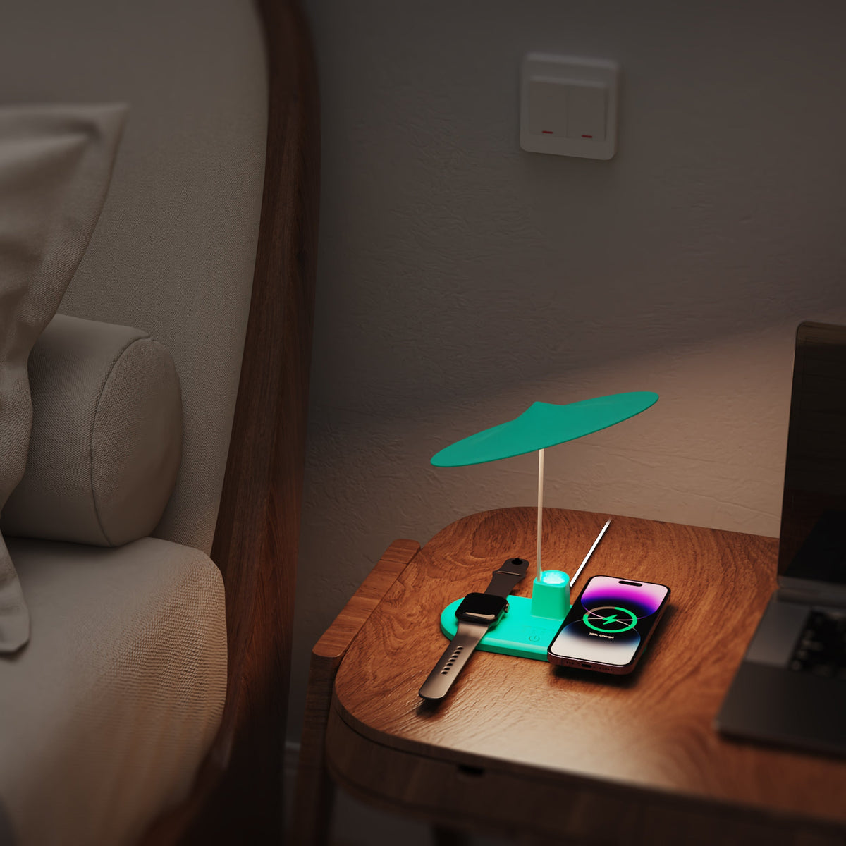 budi Night Light Charging Station – view 2