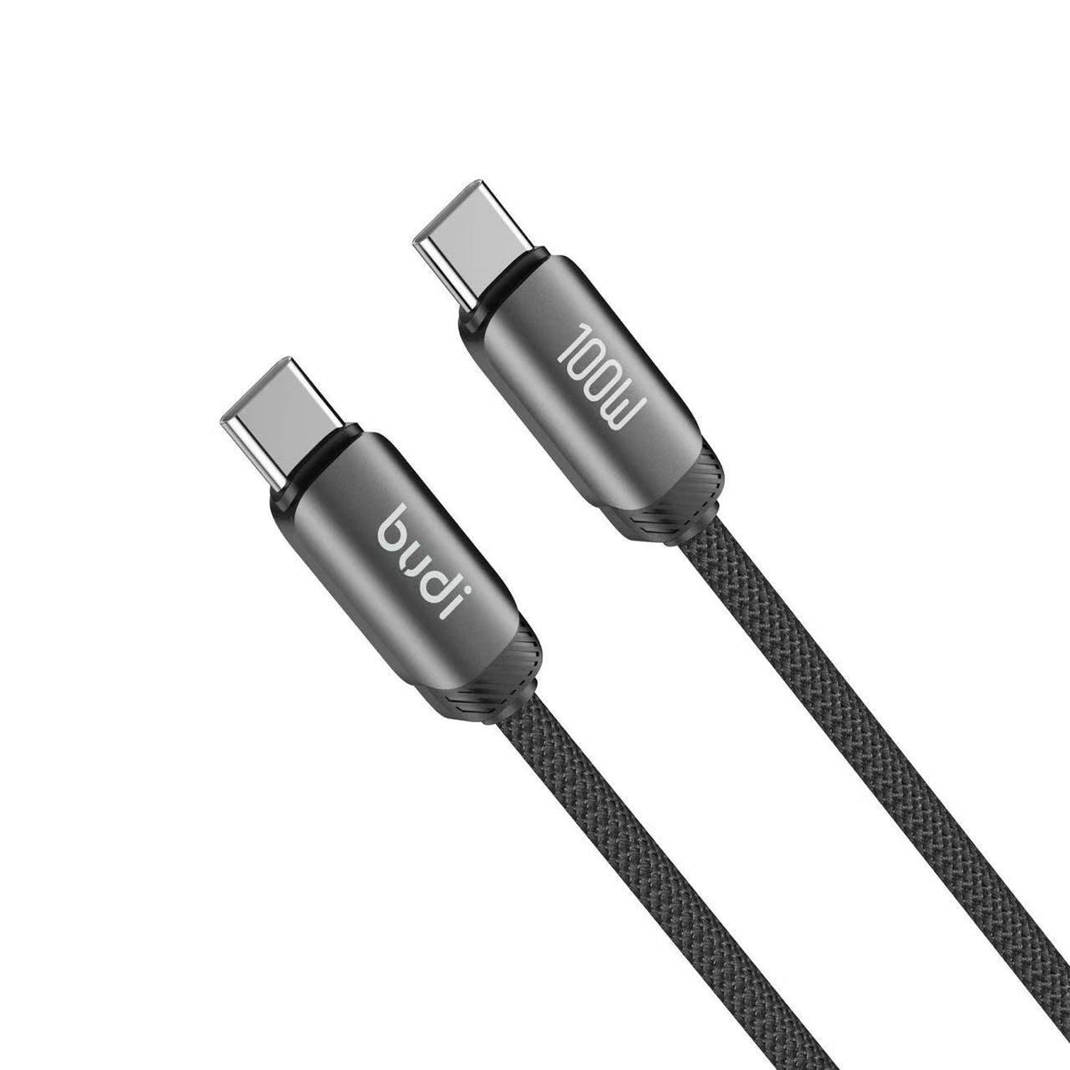 budi PD100W 1.2m USB-C to USB-C Sync Cable – view 3