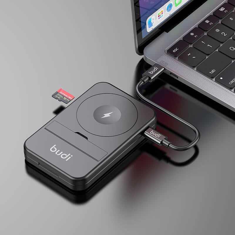 budi Wireless Charger + Cable Storage – view 3