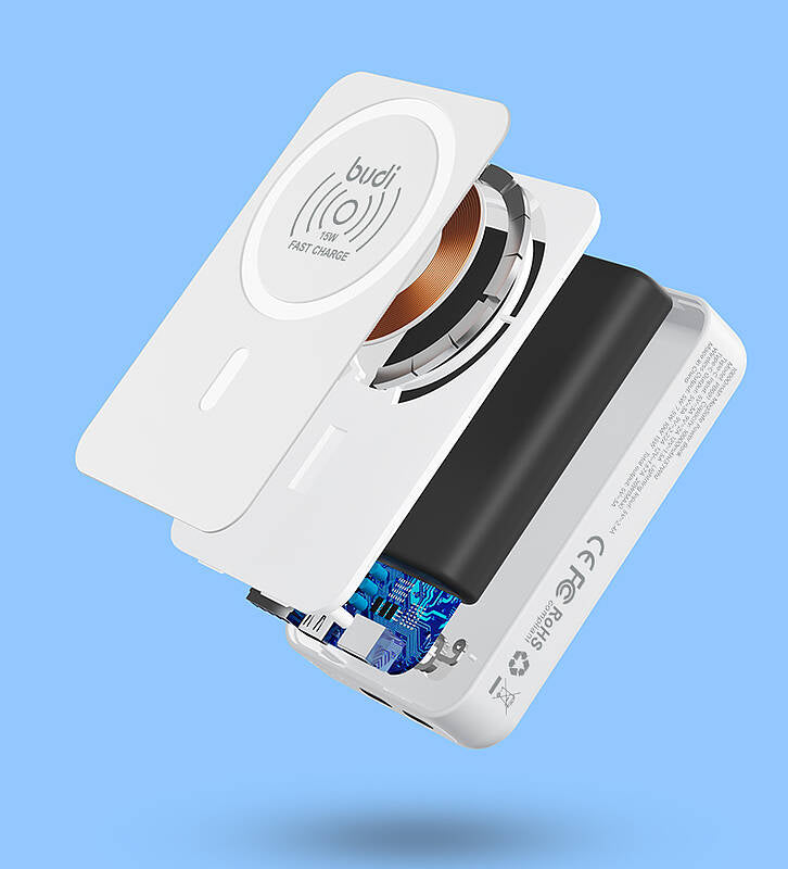 budi 10,000mAh MAGNETIC Powerbank – view 4