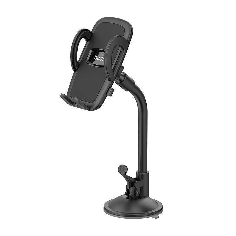 budi Long Arm Suction Car Phone Holder, Dashboard & Windshield – view 4
