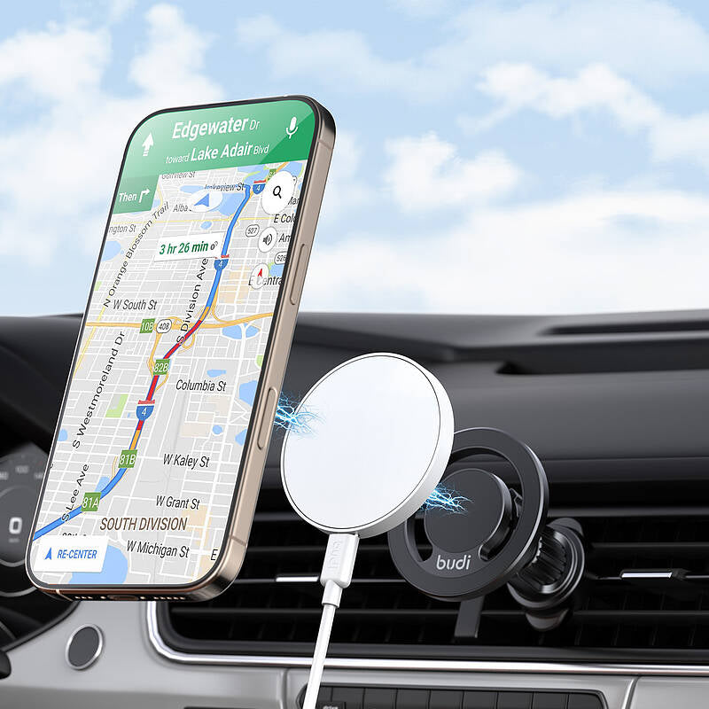 budi Dual Mag-e Car Mount + Mag-e Charger – view 3