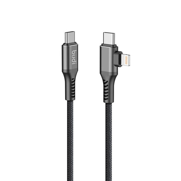 budi - Type-C to Lightning + Type-C